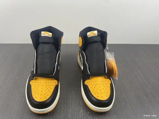 Rep Husky Toe OG Yellow High 555088-711 Air 1 Jordan 0509